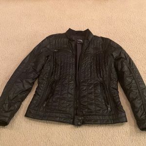 The North Face Black Jacket with zippers Size Large